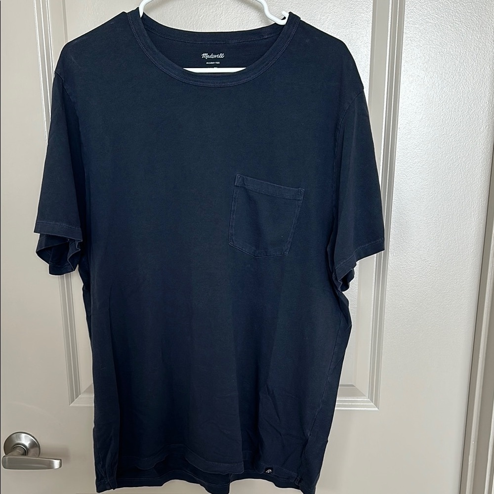 Madewell Blue Short Sleeve Tee